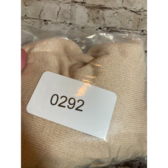 Liz Claiborne Coquette Sweater Womens Medium Pale Peach Ramie Cardigan Soft Girl - Picture 8 of 11